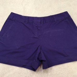 Ann Taylor Loft size 2 bright purple shorts easy